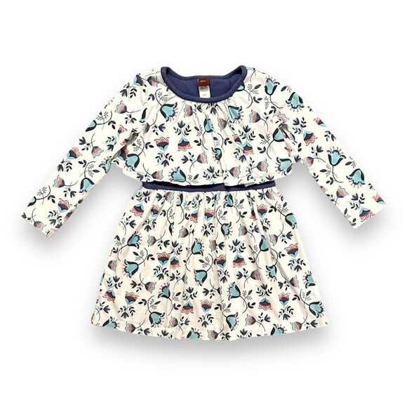 Tea Collection Other - Tea Collection | Tulip Print Layered Dress (4) 🌷